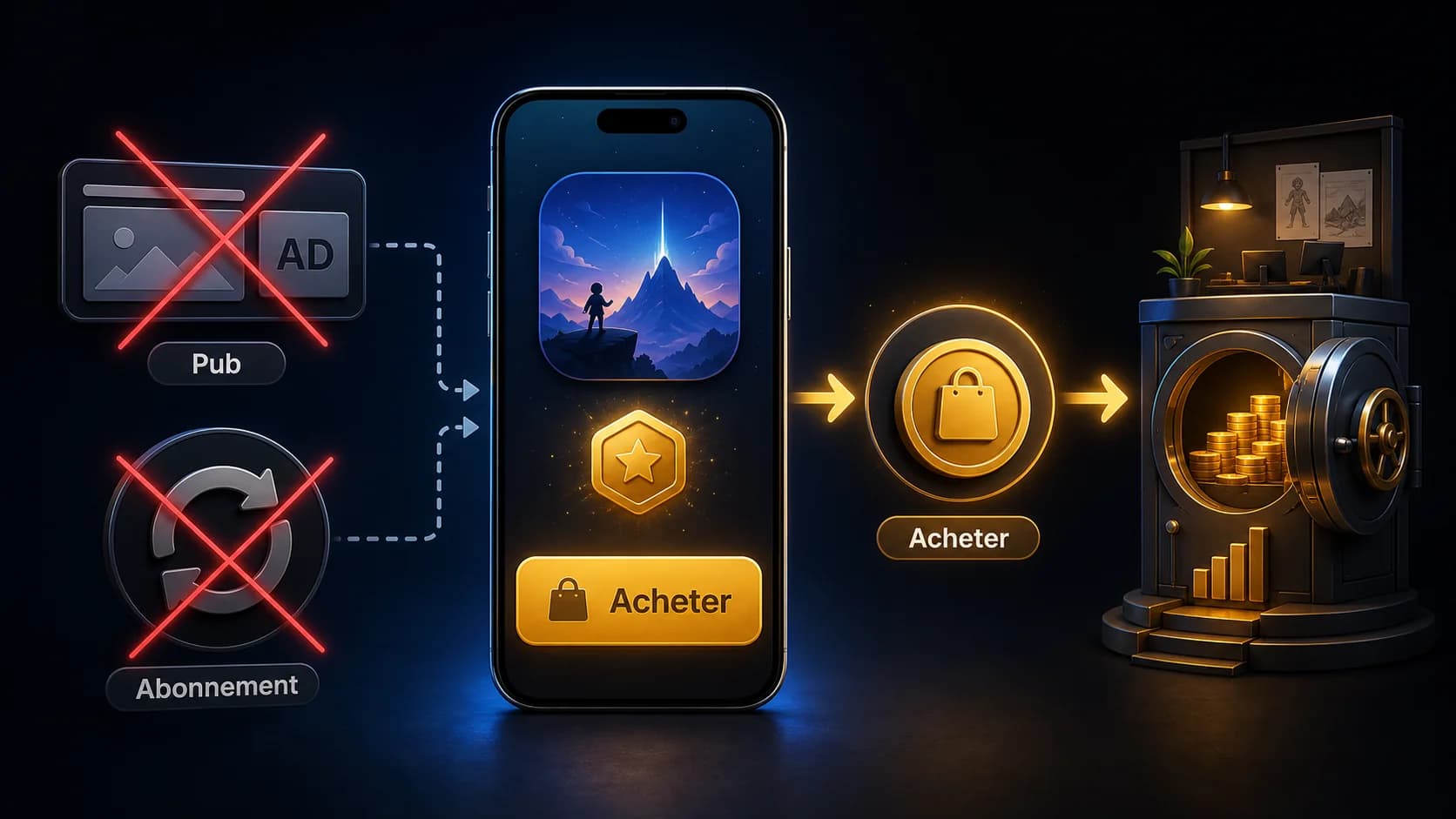 Comment je monétise mes apps indie sans pub ni abonnement