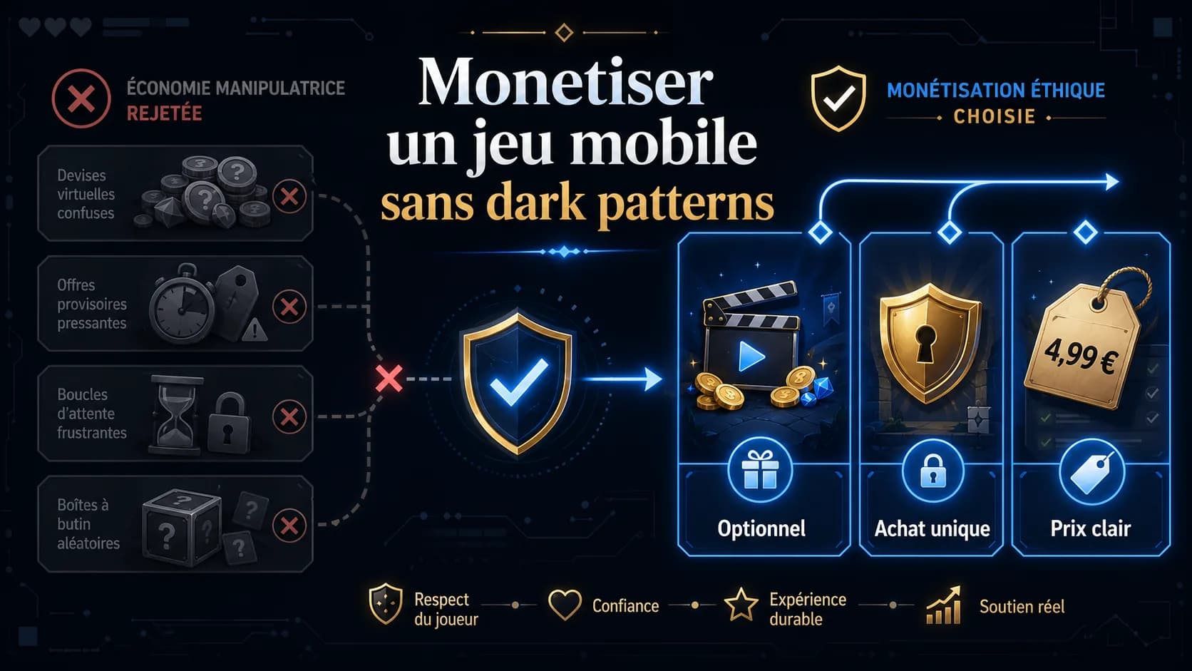 Monétiser un jeu mobile sans être un connard