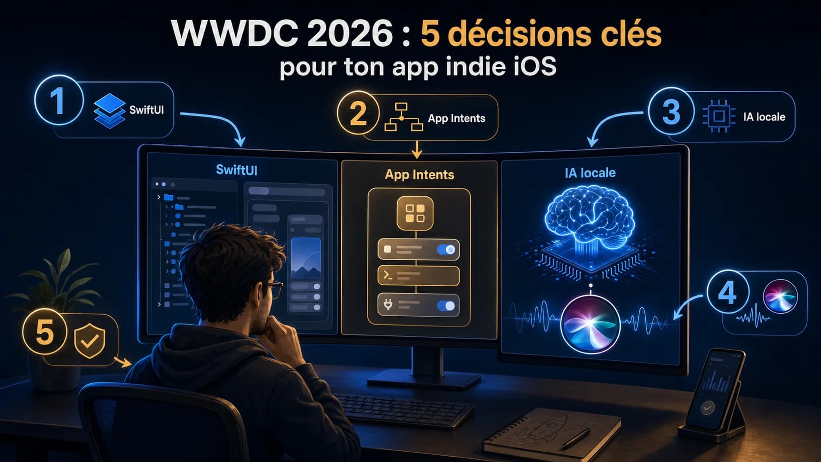 WWDC 2026 : 5 décisions clés pour ton app indie iOS